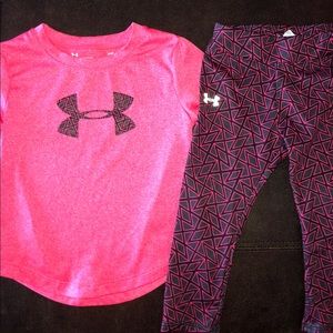 Toddler Girl Under Armour Outfit